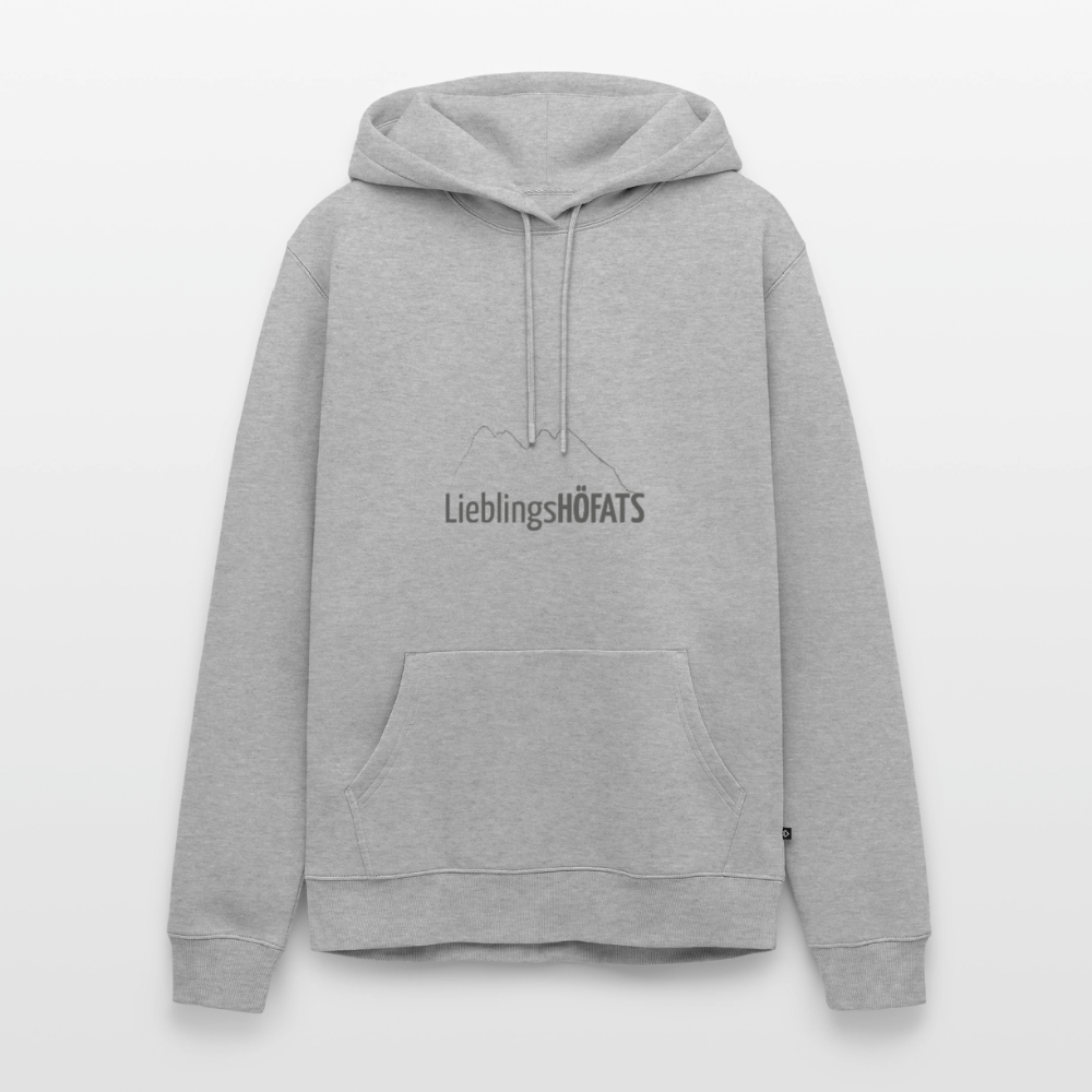 Männer Premium Hoodie | LieblingsHÖFATS - Grau meliert