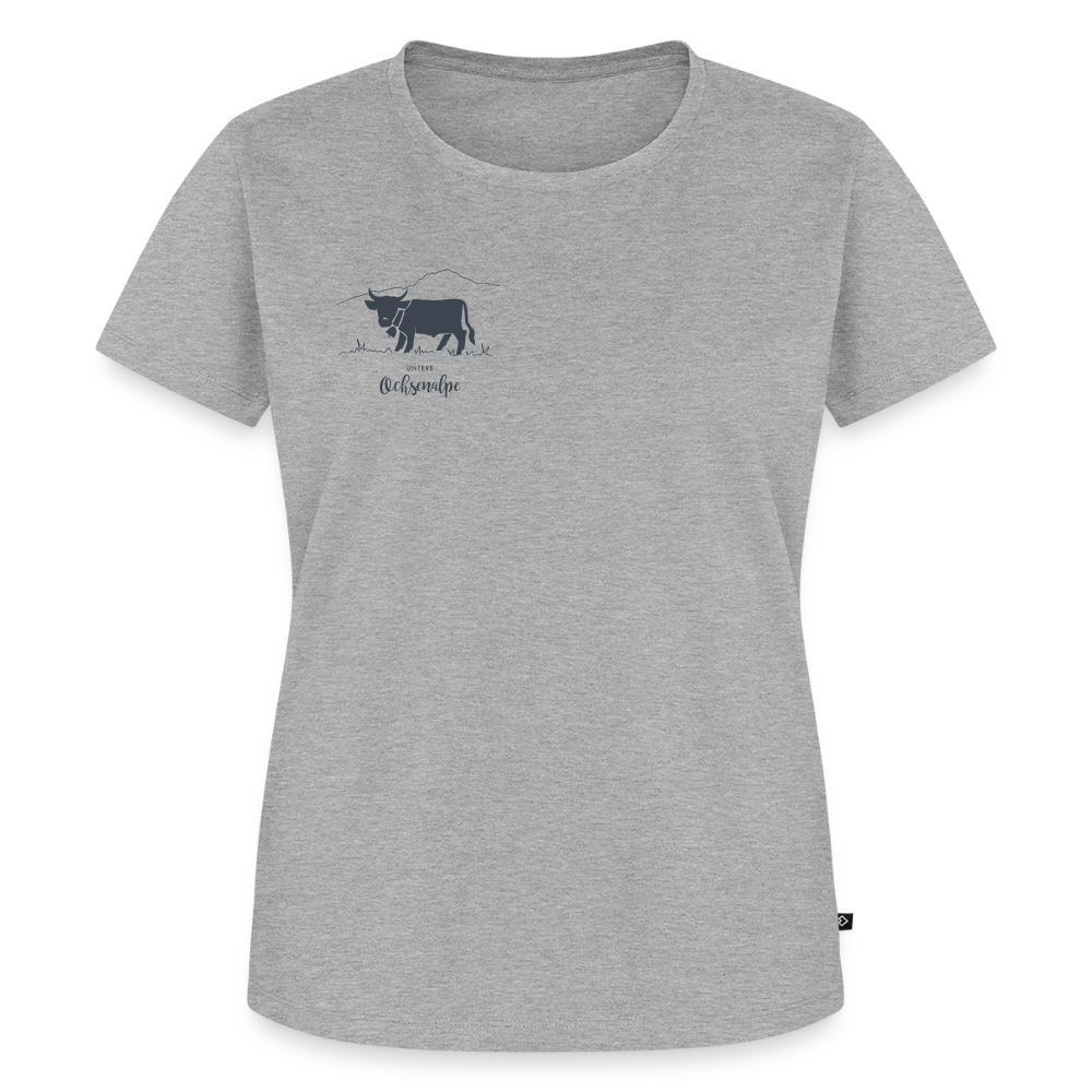 Frauen Premium T-Shirt | Untere Ochsenalpe - Grau meliert