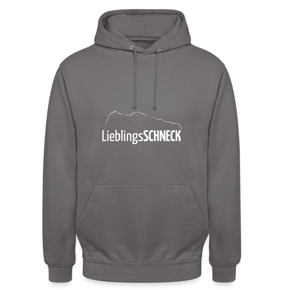 Unisex Hoodie | LieblingsSCHNECK - Mittelgrau