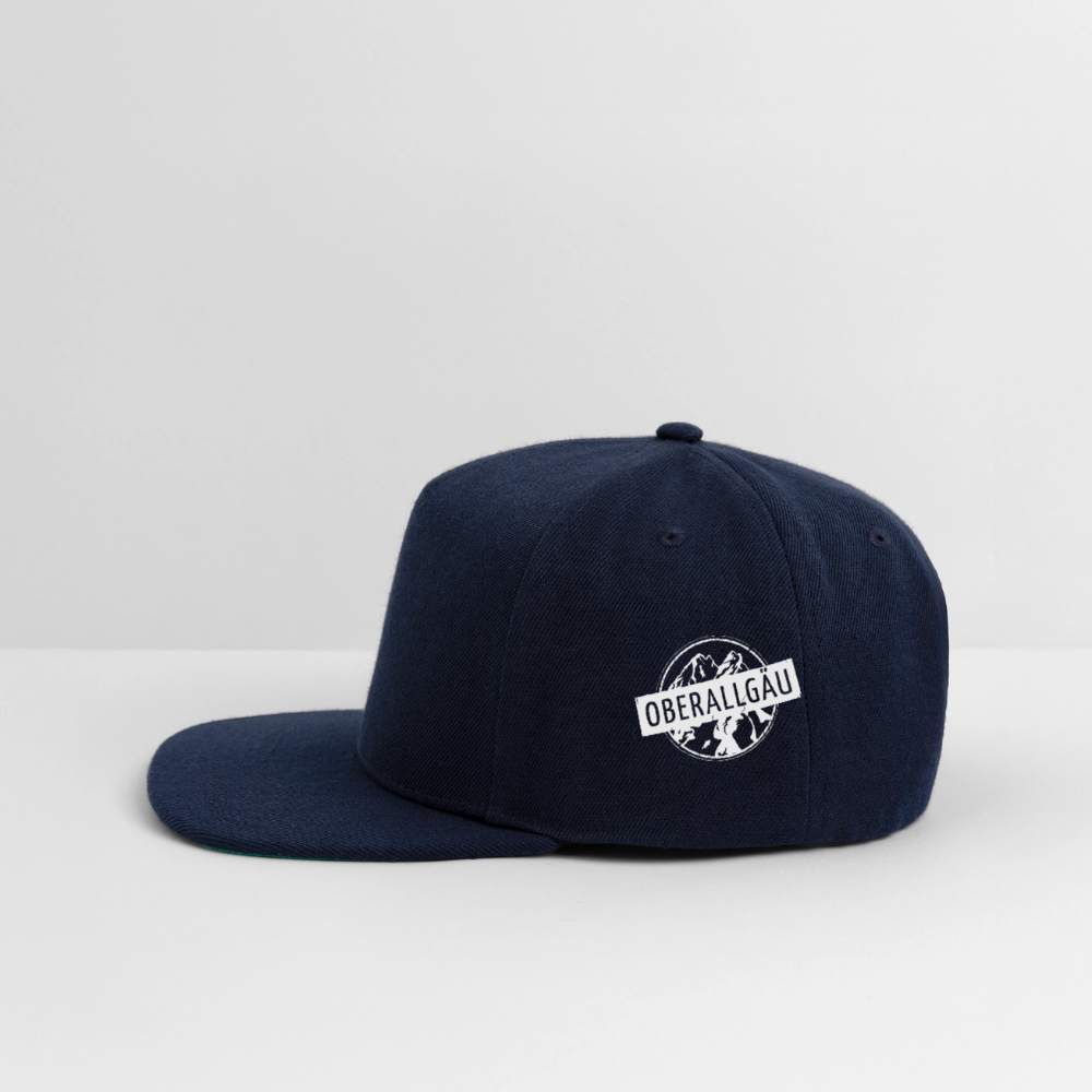 Snapback Cap | Untere Ochsenalpe - Navy/Navy