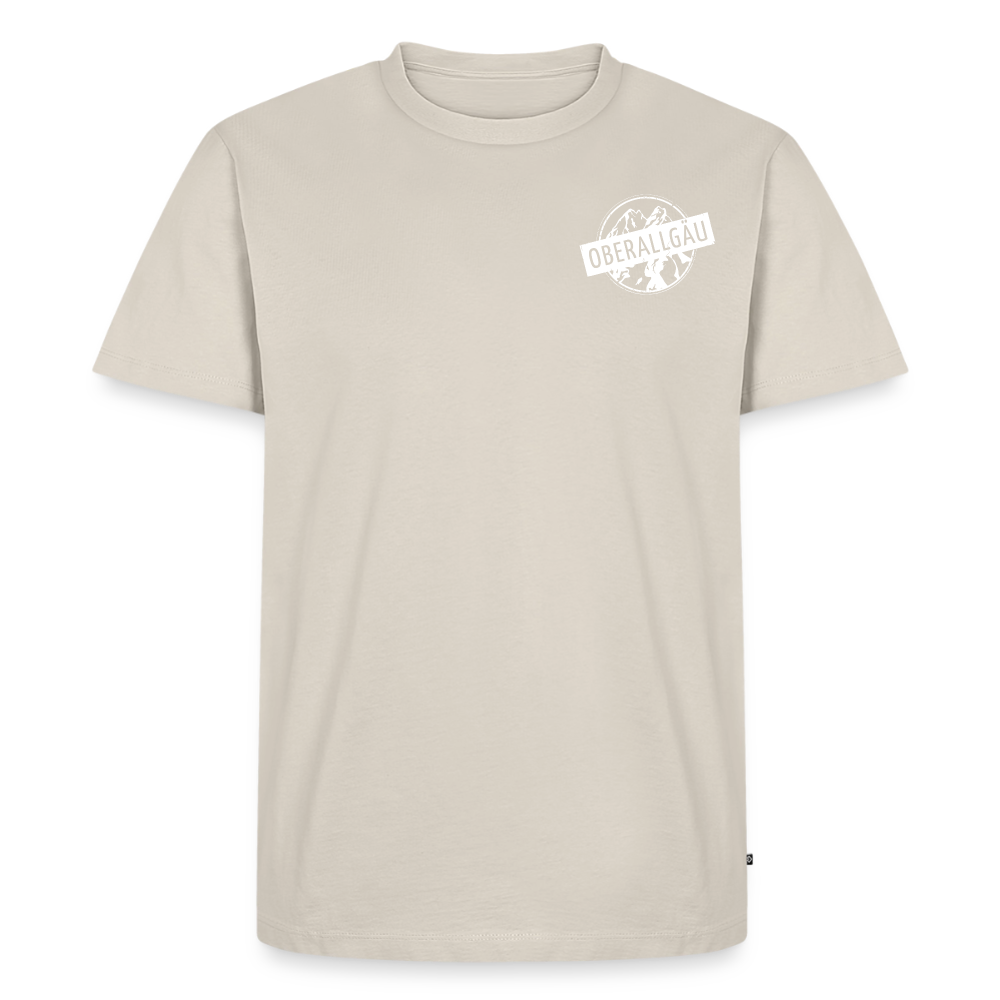 Männer Premium T-Shirt | OBERALLGÄU - Beige