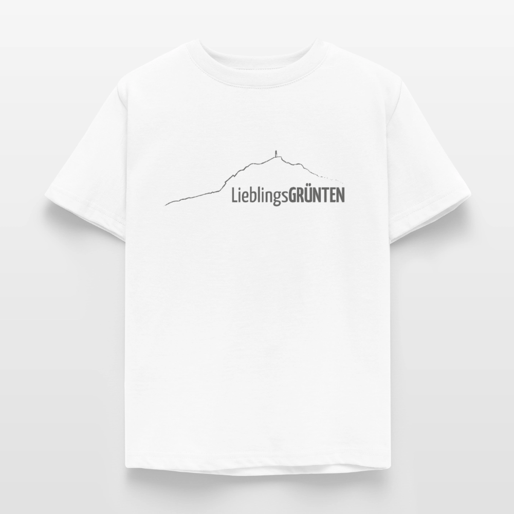 Kinder T-Shirt | LieblingsGRÜNTEN - Weiß