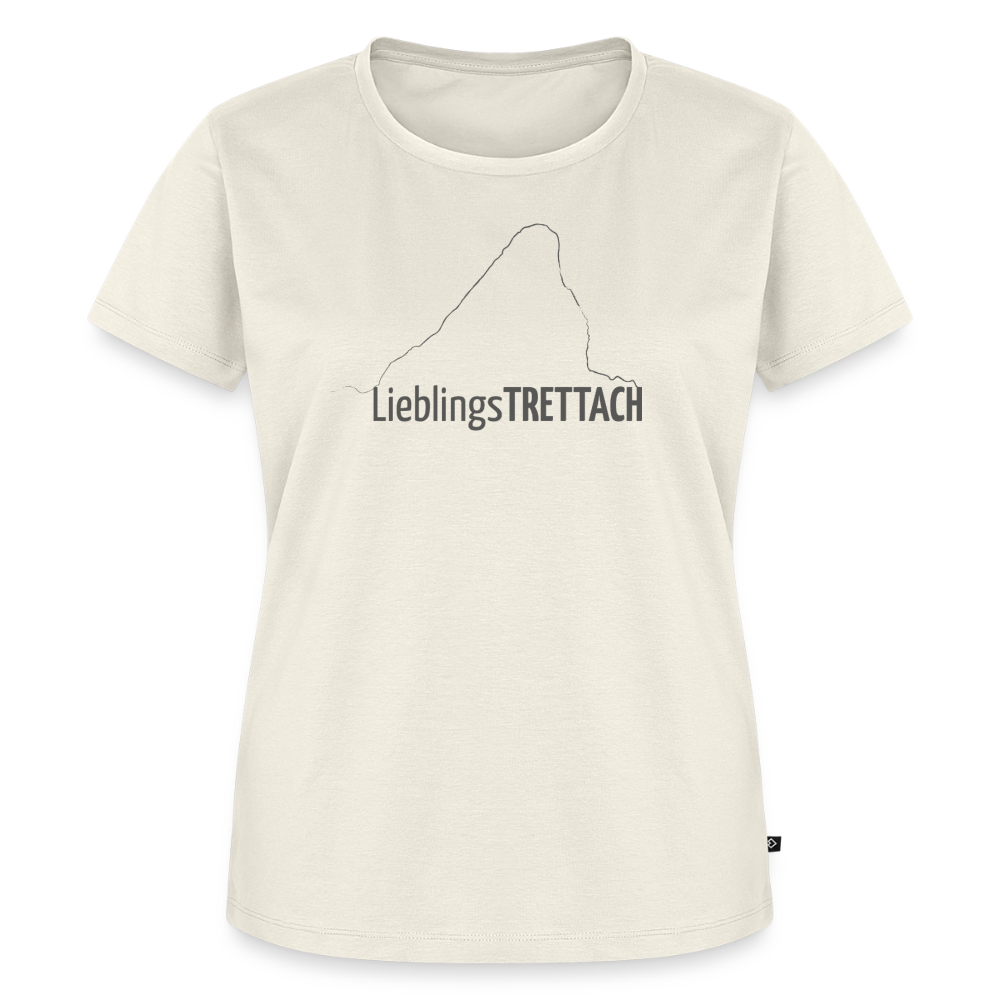 Frauen Premium T-Shirt | LieblingsTRETTACH - Naturweiß