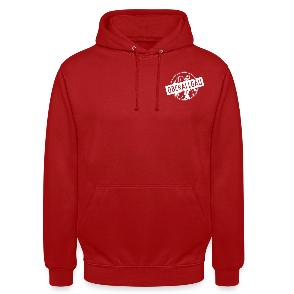 Unisex Hoodie | OBERALLGÄU - Rot