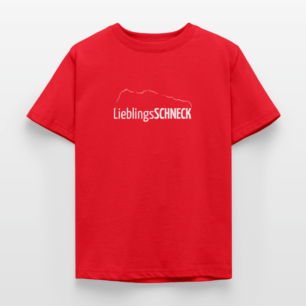Kinder T-Shirt | LieblingsSCHNECK - Rot