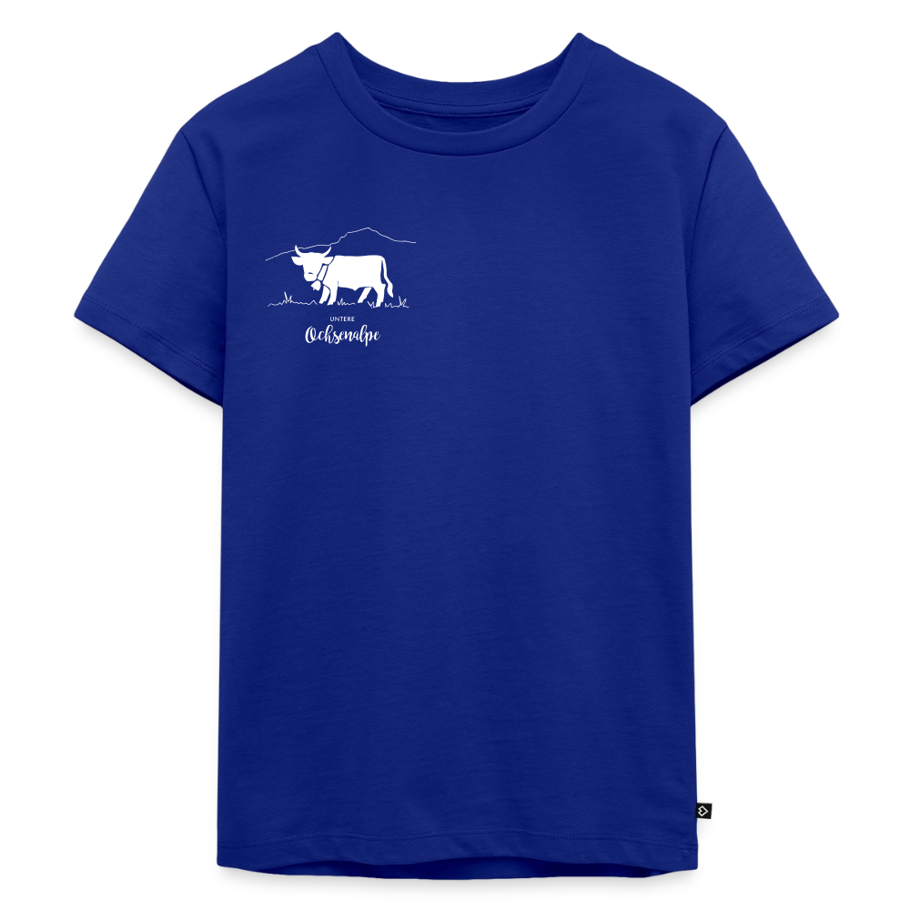 Kinder Premium T-Shirt | Untere Ochsenalpe - Royalblau