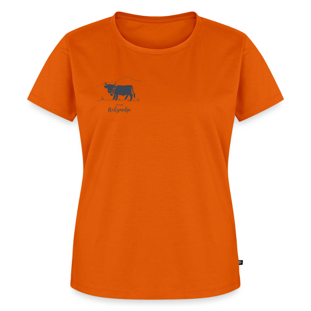Frauen Premium T-Shirt | Untere Ochsenalpe - Orange 