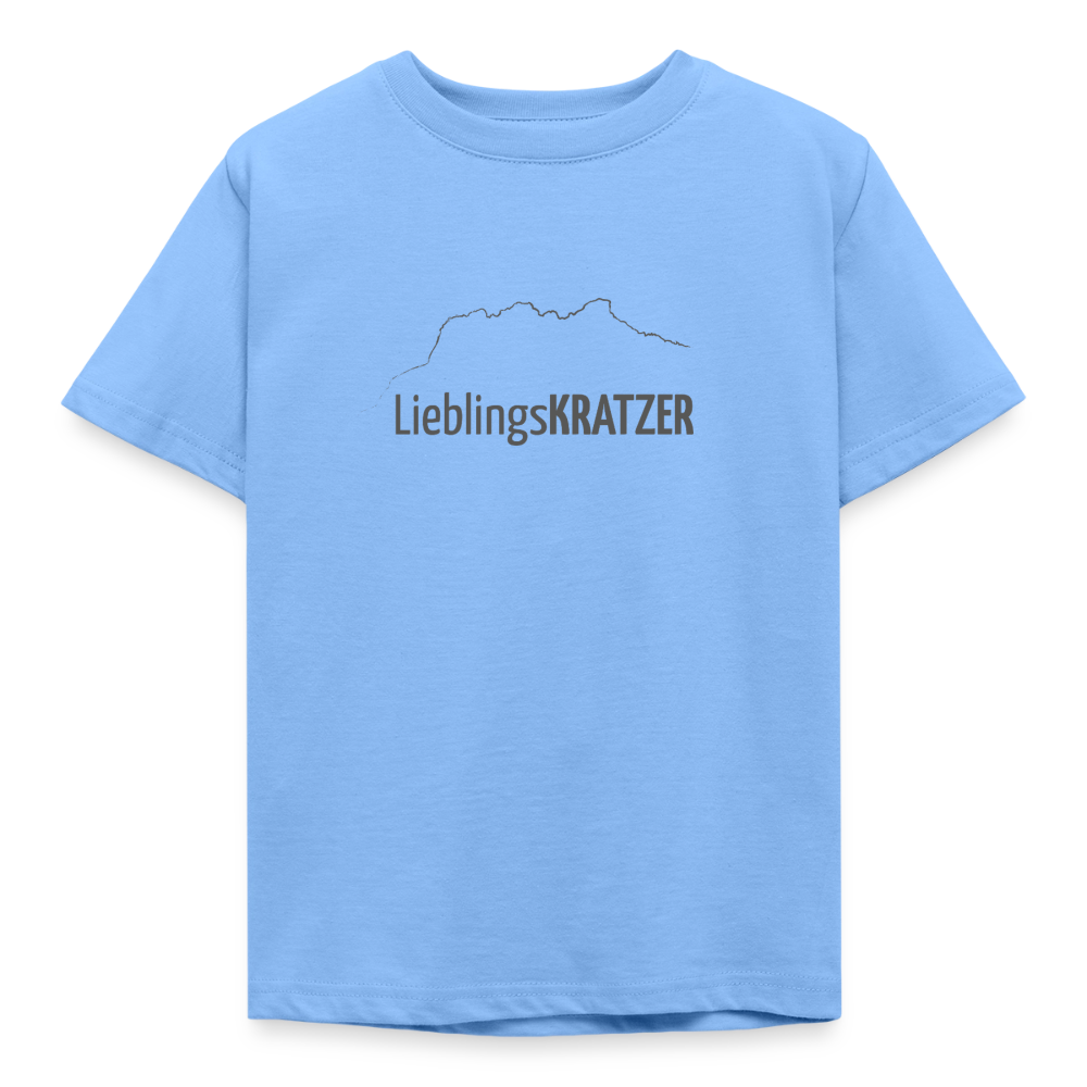 Kinder T-Shirt | LieblingsKRATZER - Himmelblau