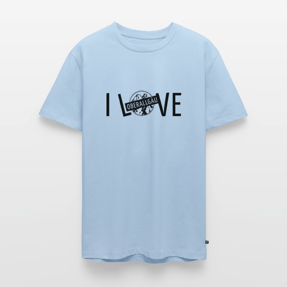 Männer Premium T-Shirt | I LOVE - Hellblau