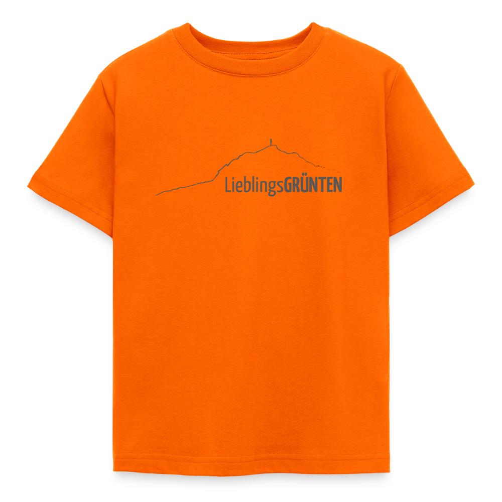 Kinder T-Shirt | LieblingsGRÜNTEN - Orange