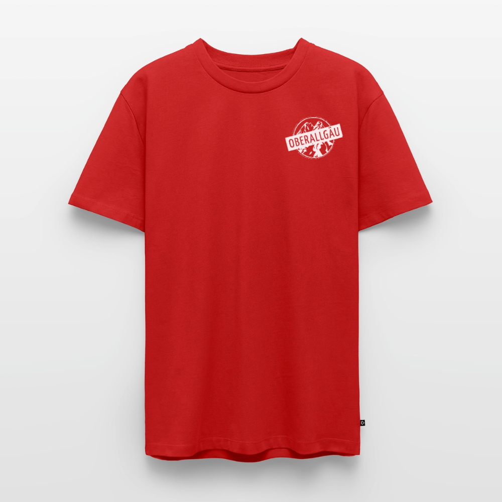 Männer Premium T-Shirt | OBERALLGÄU - Rot