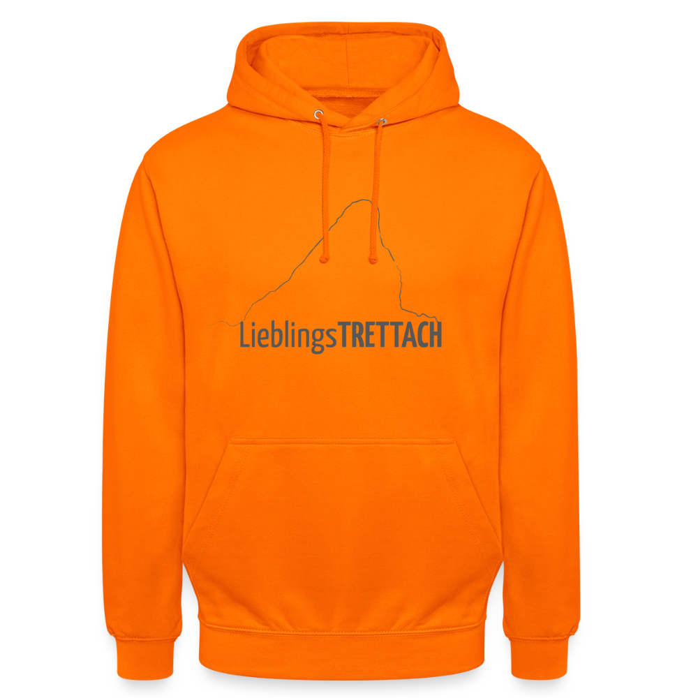 Unisex Hoodie | LieblingsTRETTACH - Orange