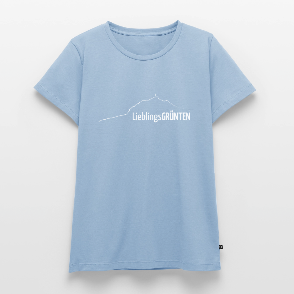 Frauen Premium T-Shirt | LieblingsGRÜNTEN - Hellblau