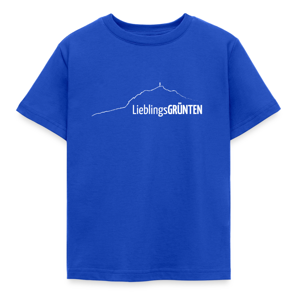 Kinder T-Shirt | LieblingsGRÜNTEN - Royalblau