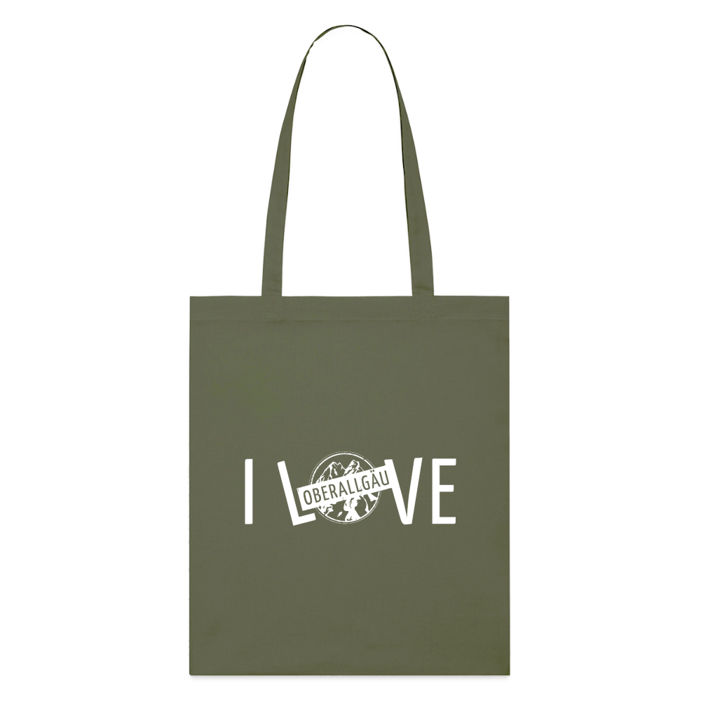 Stanley/Stella Bio-Stoffbeutel | I LOVE - Khaki