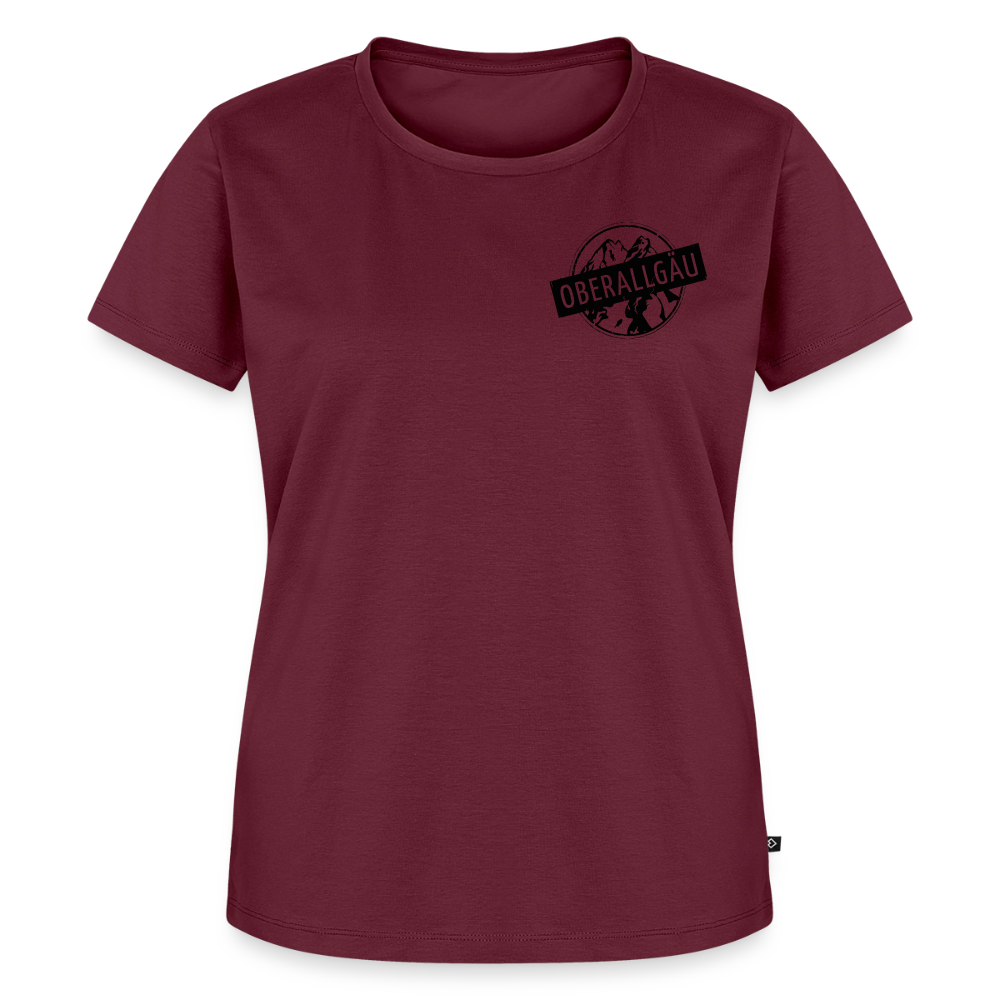 Frauen Premium T-Shirt | OBERALLGÄU - Burgunderrot