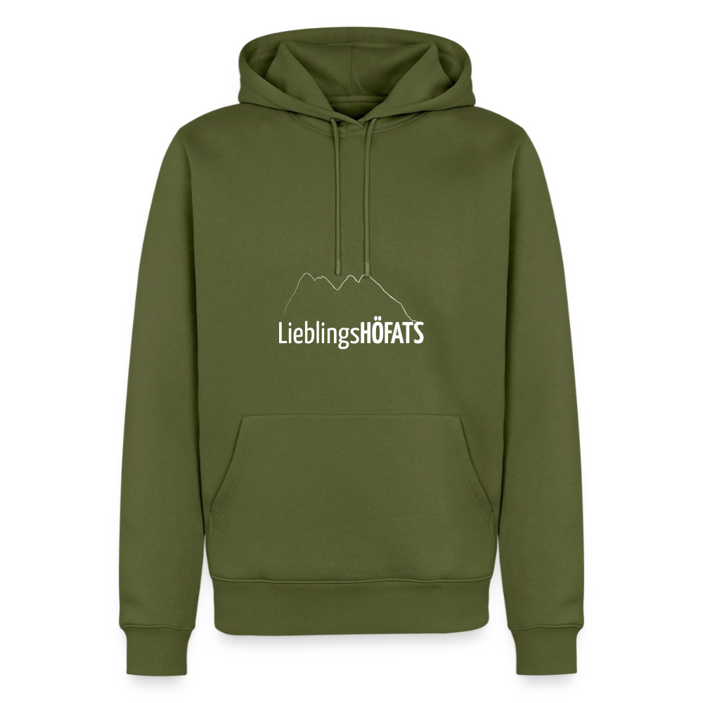 Männer Premium Hoodie | LieblingsHÖFATS - Khaki
