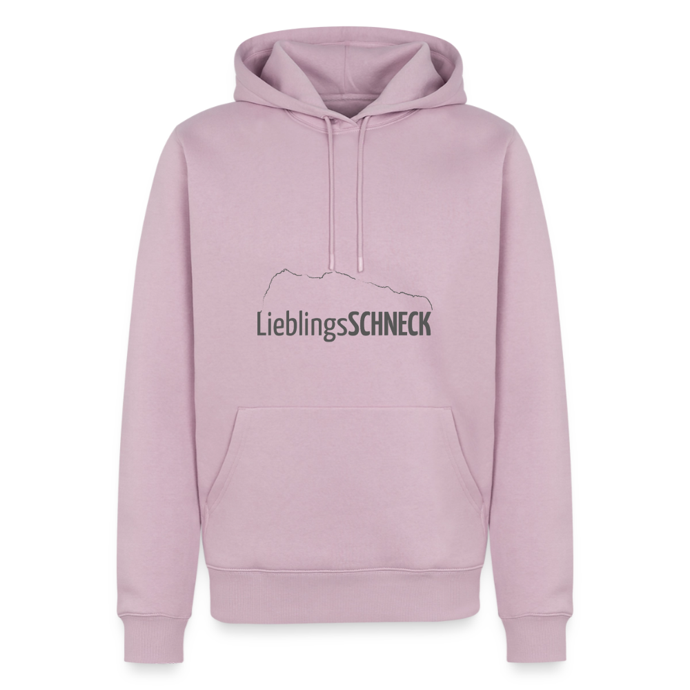 Männer Premium Hoodie | LieblingsSCHNECK - Altrosa