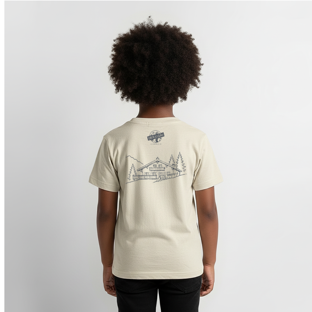 Kinder Premium T-Shirt | Untere Ochsenalpe - Naturweiß