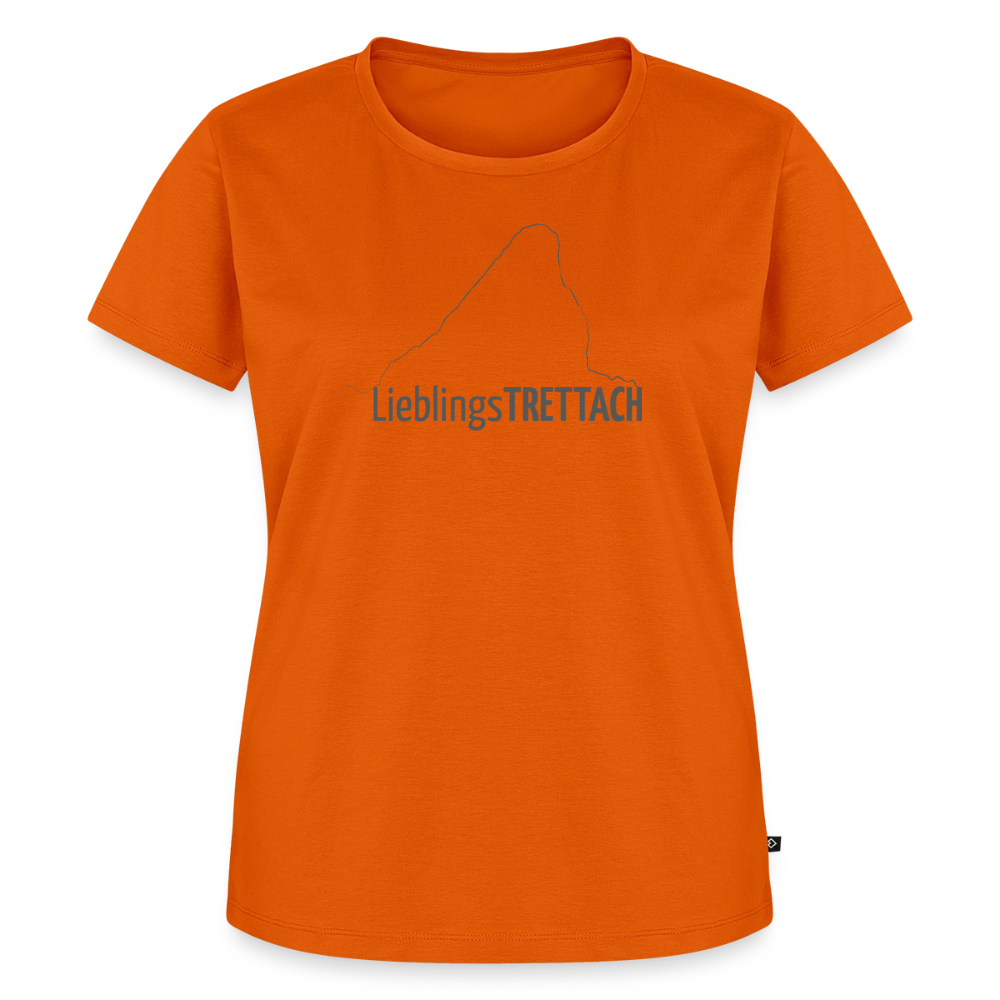 Frauen Premium T-Shirt | LieblingsTRETTACH - Orange 