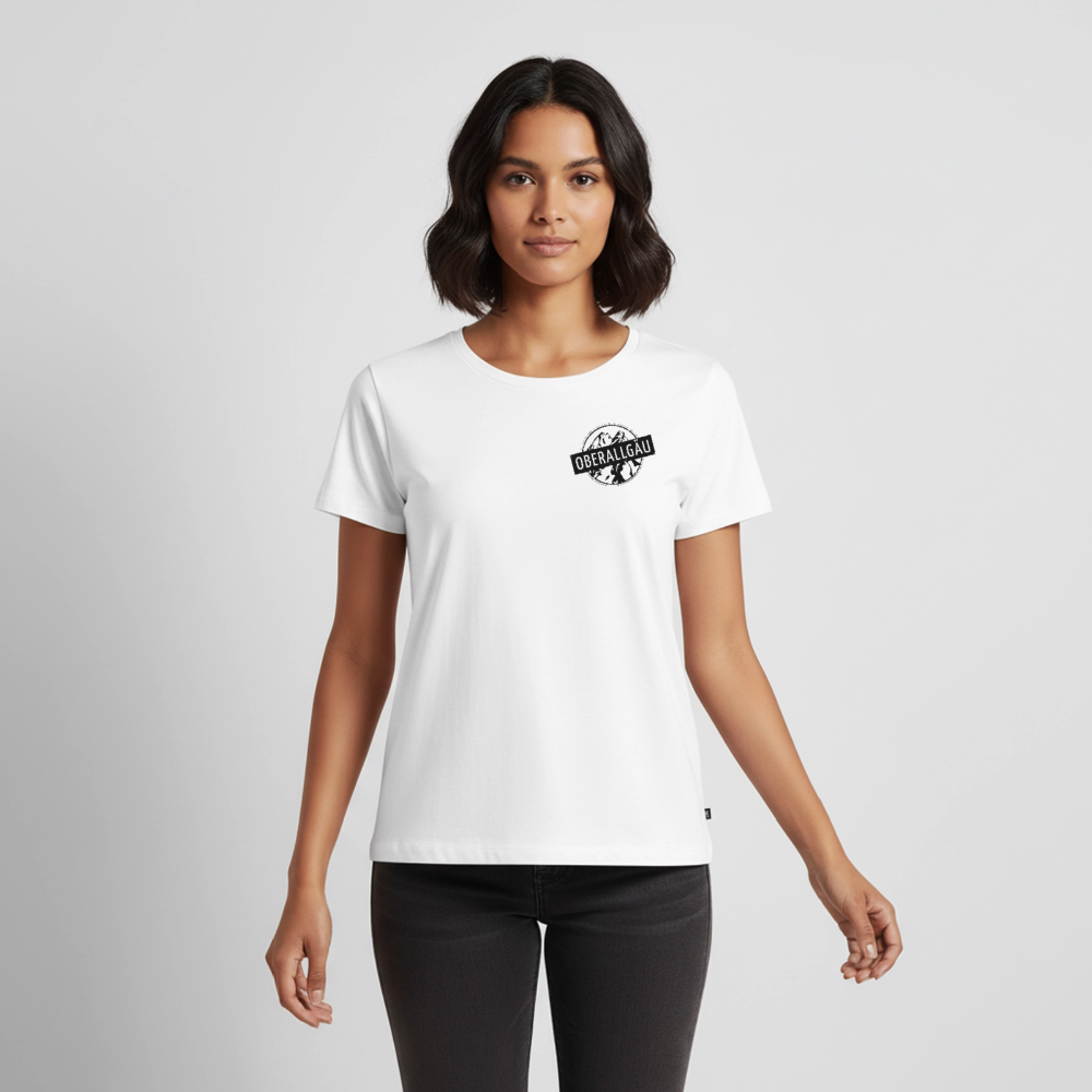 Frauen Premium T-Shirt | OBERALLGÄU - Weiß