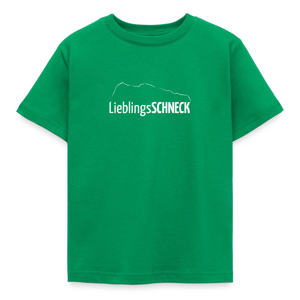 Kinder T-Shirt | LieblingsSCHNECK - Kelly Green