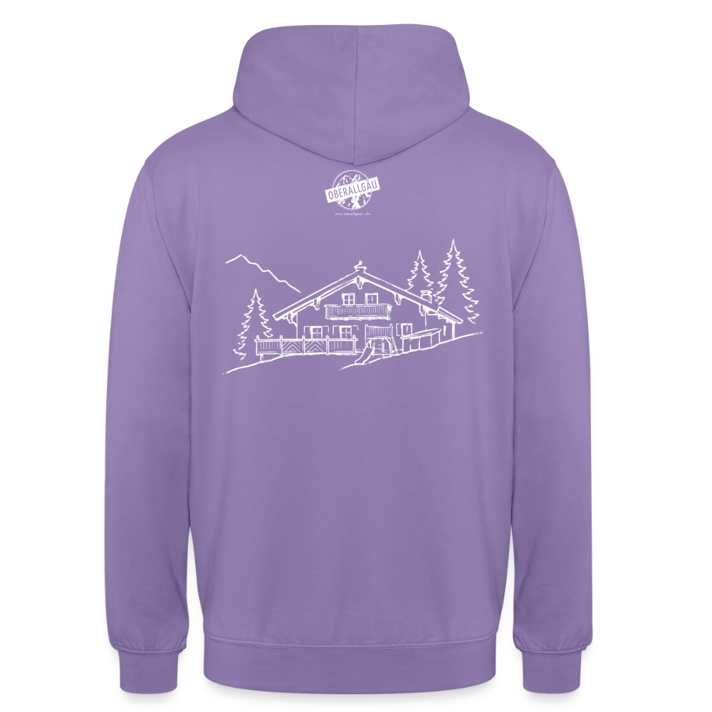 Unisex Hoodie | Untere Ochsenalpe - Lavendel