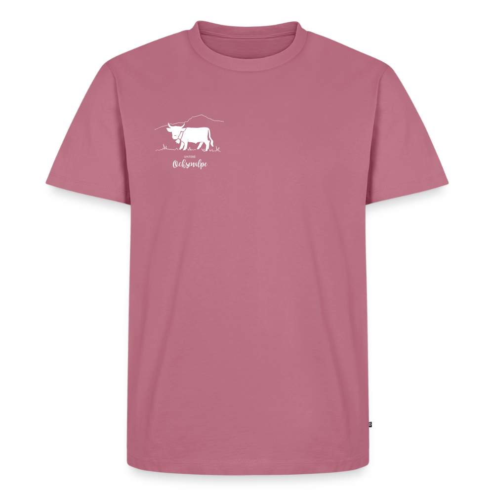 Männer Premium T-Shirt | Untere Ochsenalpe - Mauve