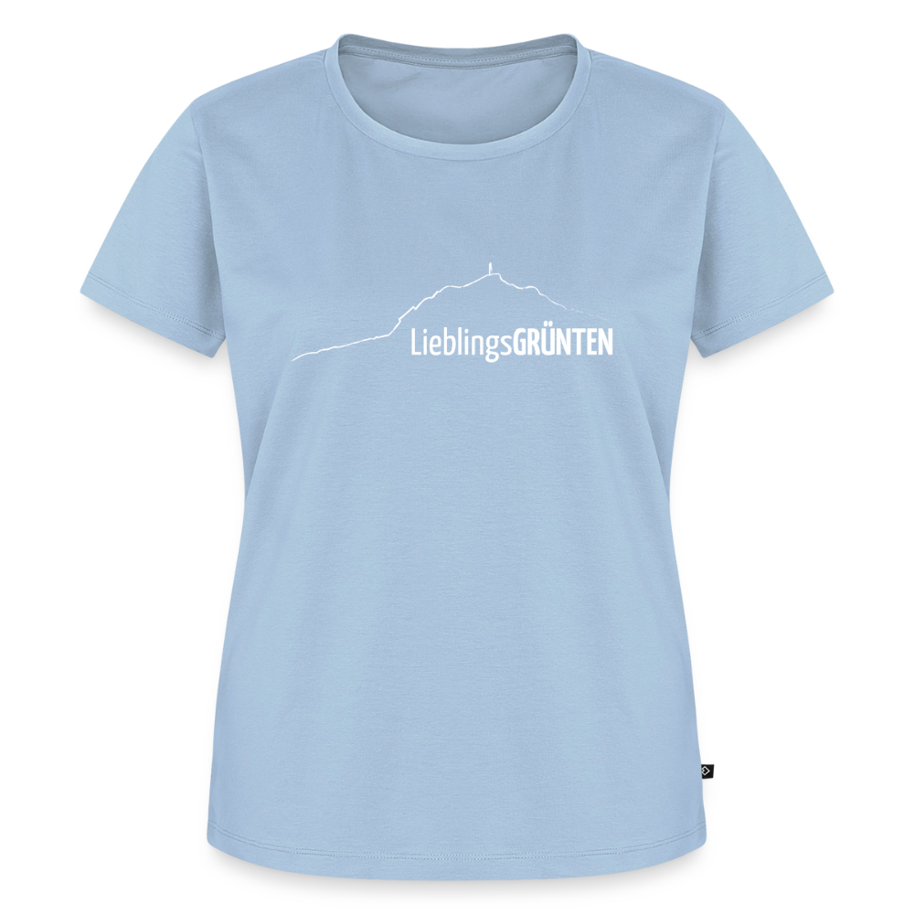 Frauen Premium T-Shirt | LieblingsGRÜNTEN - Hellblau