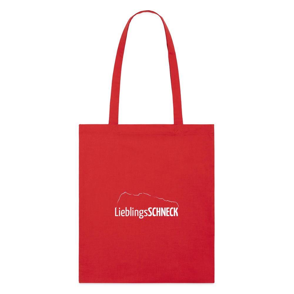 Stanley/Stella Bio-Stoffbeutel | LieblingsSCHNECK - Rot