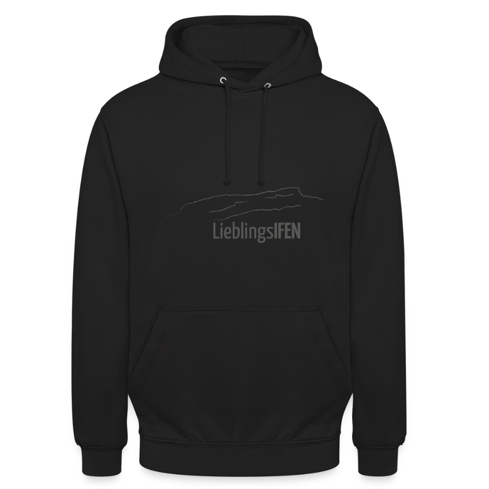 Unisex Hoodie | LieblingsIFEN - Schwarz