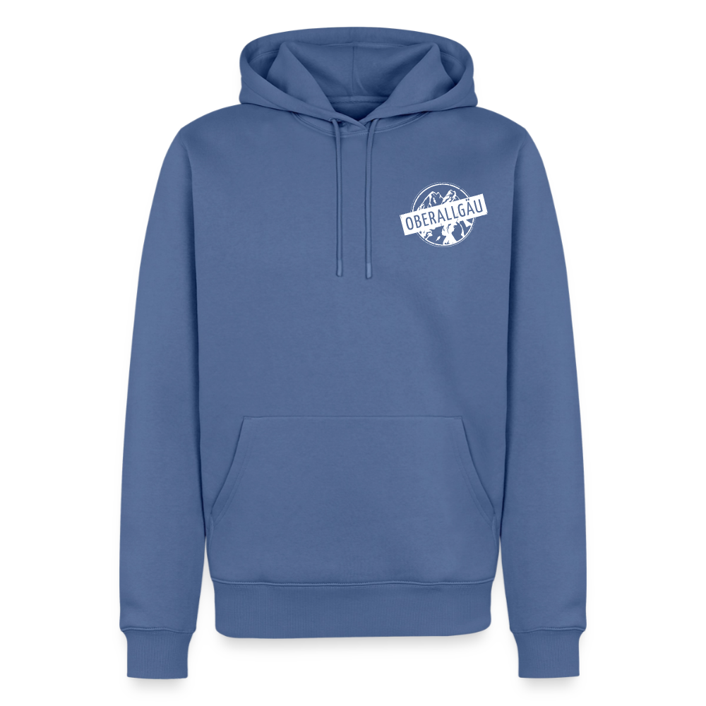 Männer Premium Hoodie | OBERALLGÄU - Taubenblau