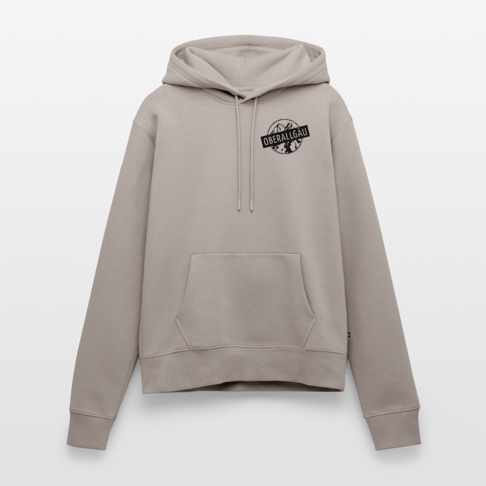 Frauen Premium Hoodie | OBERALLGÄU - Taupe