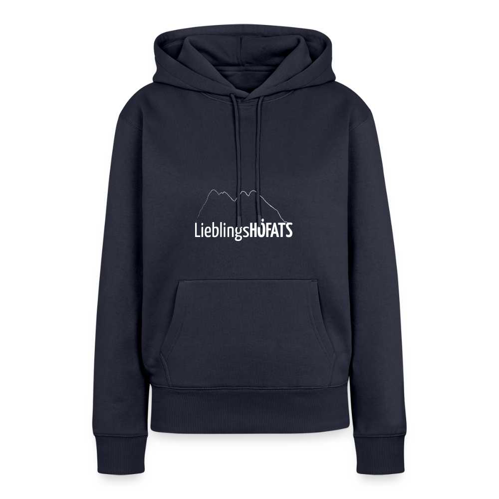 Frauen Premium Hoodie | LieblingsHÖFATS - Navy