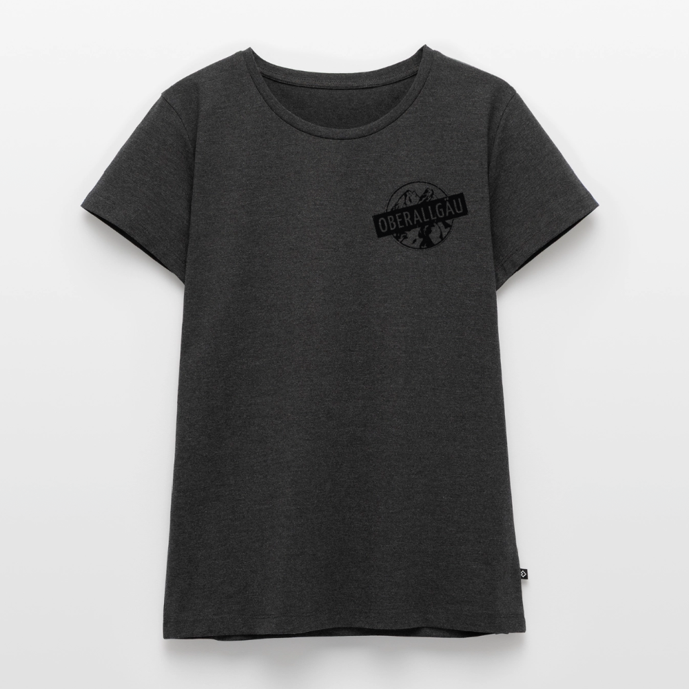 Frauen Premium T-Shirt | OBERALLGÄU - Anthrazit meliert