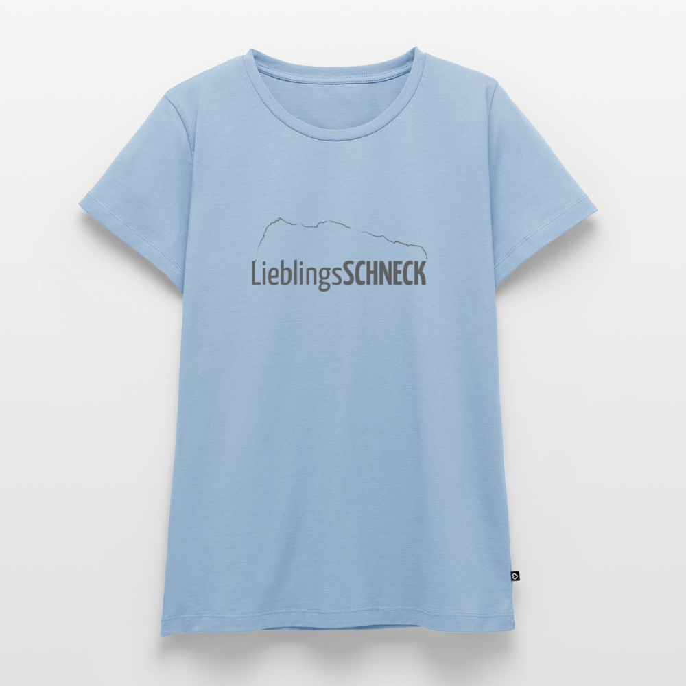 Frauen Premium T-Shirt | LieblingsSCHNECK - Hellblau