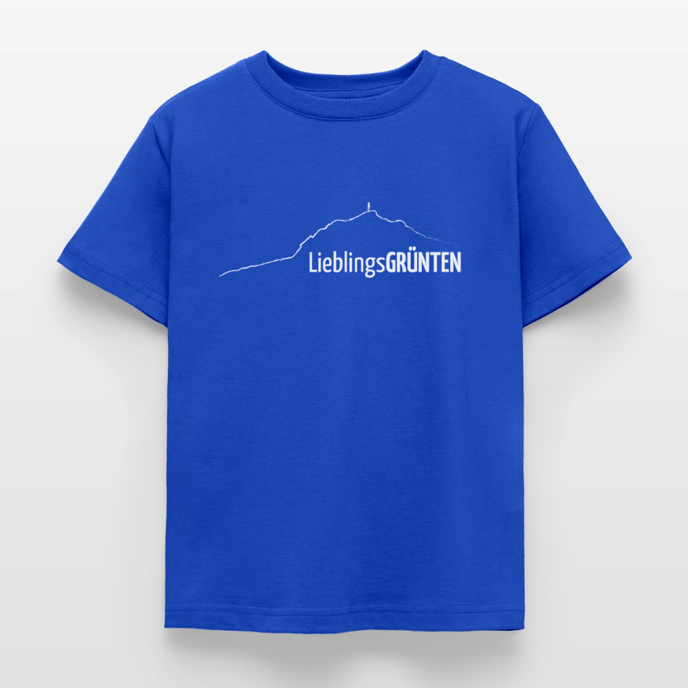 Kinder T-Shirt | LieblingsGRÜNTEN - Royalblau