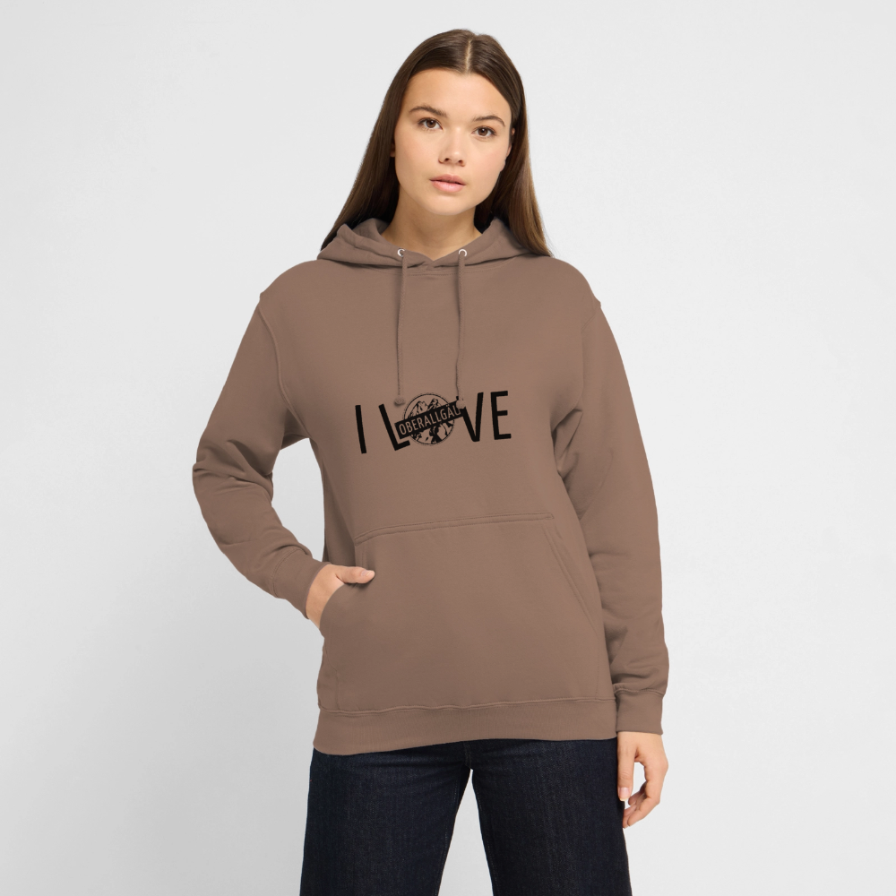 Unisex Hoodie | I LOVE - Mokka