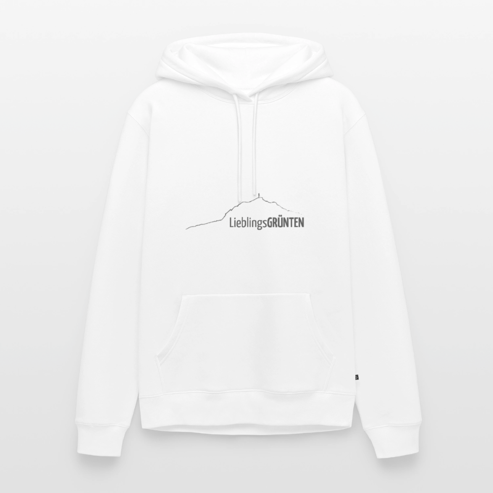 Männer Premium Hoodie | LieblingsGRÜNTEN - Weiß