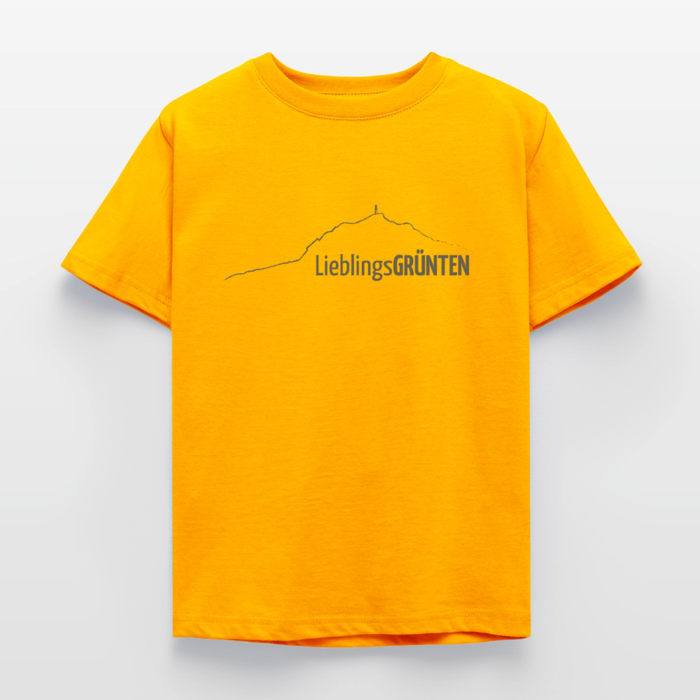 Kinder T-Shirt | LieblingsGRÜNTEN - Gold