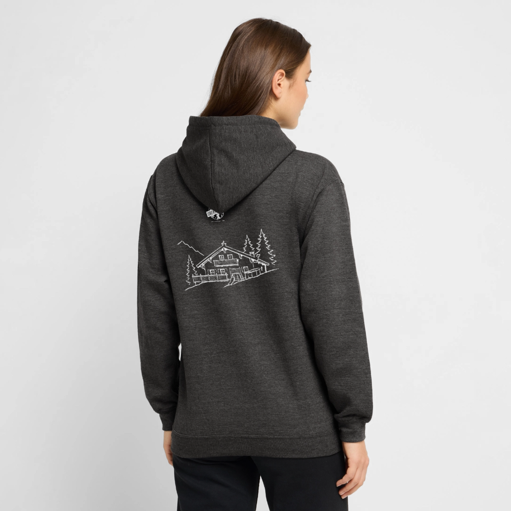 Unisex Hoodie | Untere Ochsenalpe - Anthrazit