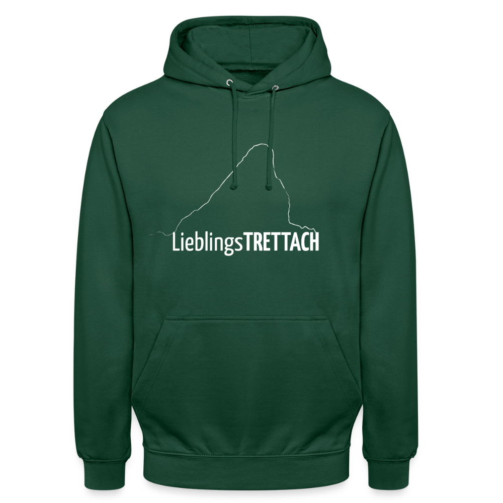Unisex Hoodie | LieblingsTRETTACH - Flaschengrün