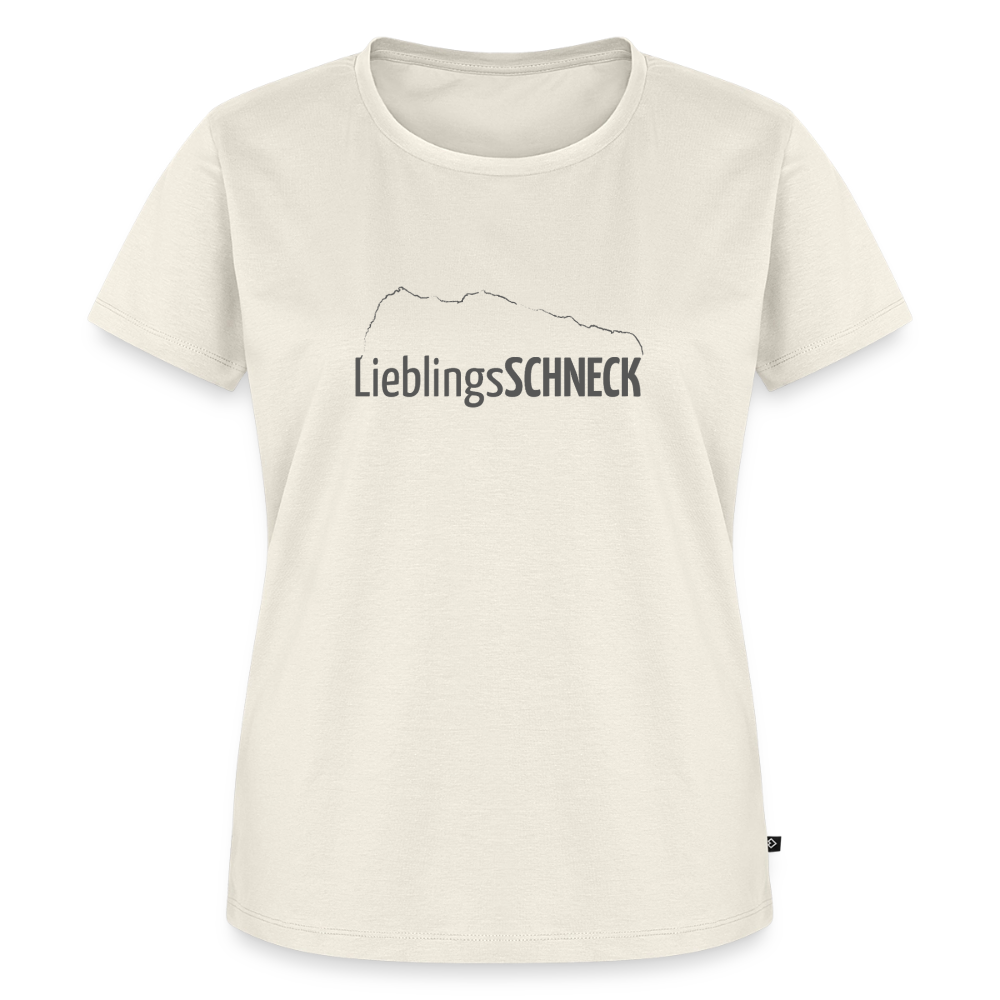 Frauen Premium T-Shirt | LieblingsSCHNECK - Naturweiß