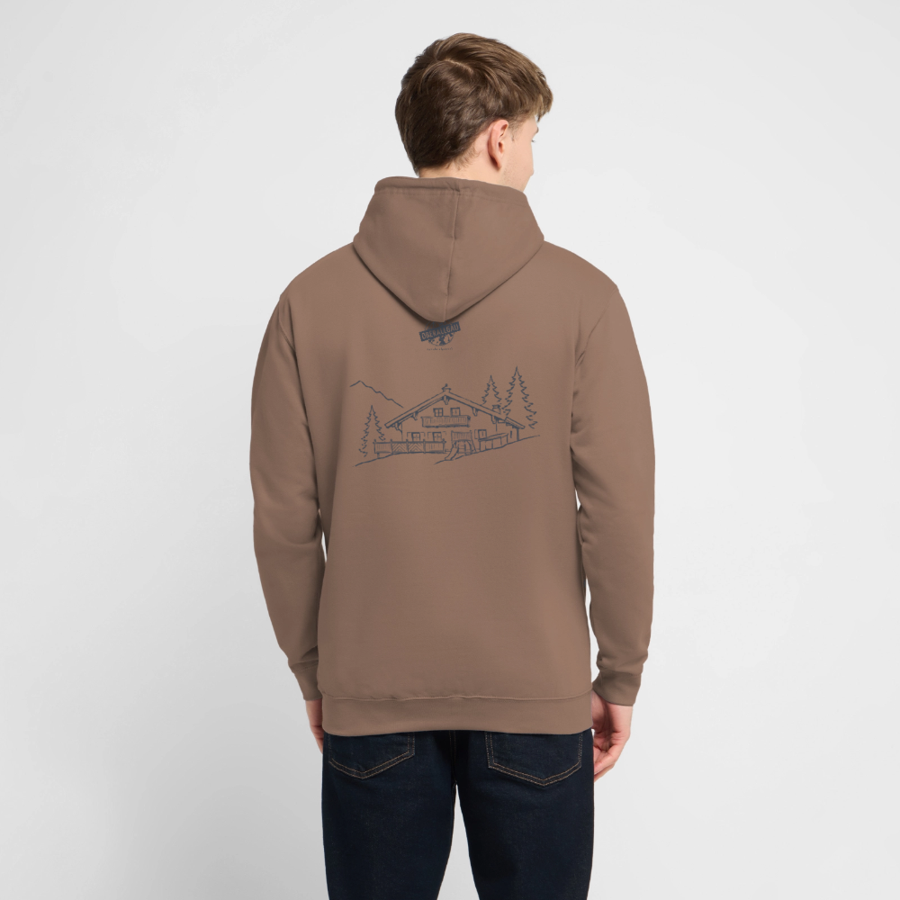 Unisex Hoodie | Untere Ochsenalpe - Mokka