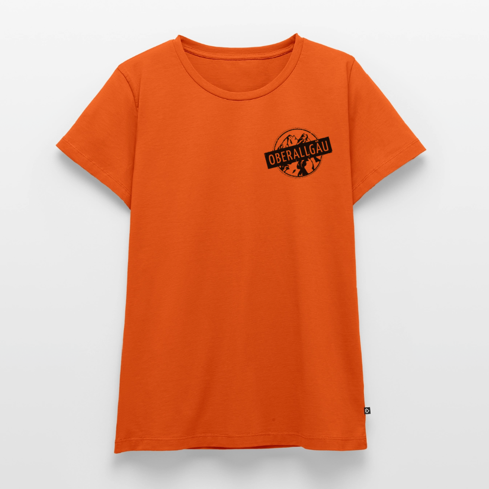 Frauen Premium T-Shirt | OBERALLGÄU - Orange 