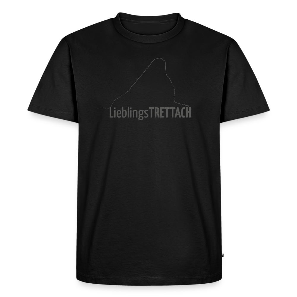 Männer Premium T-Shirt | LieblingsTRETTACH - Schwarz