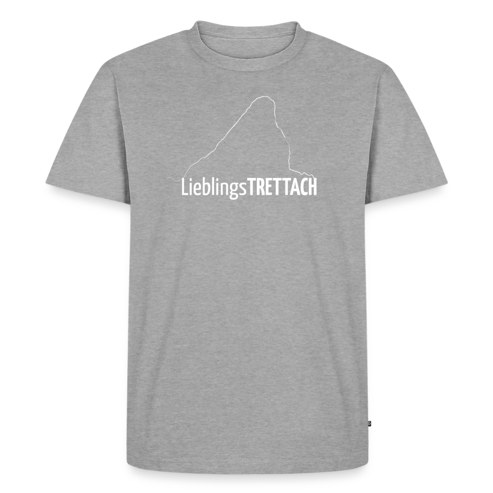 Männer Premium T-Shirt | LieblingsTRETTACH - Grau meliert