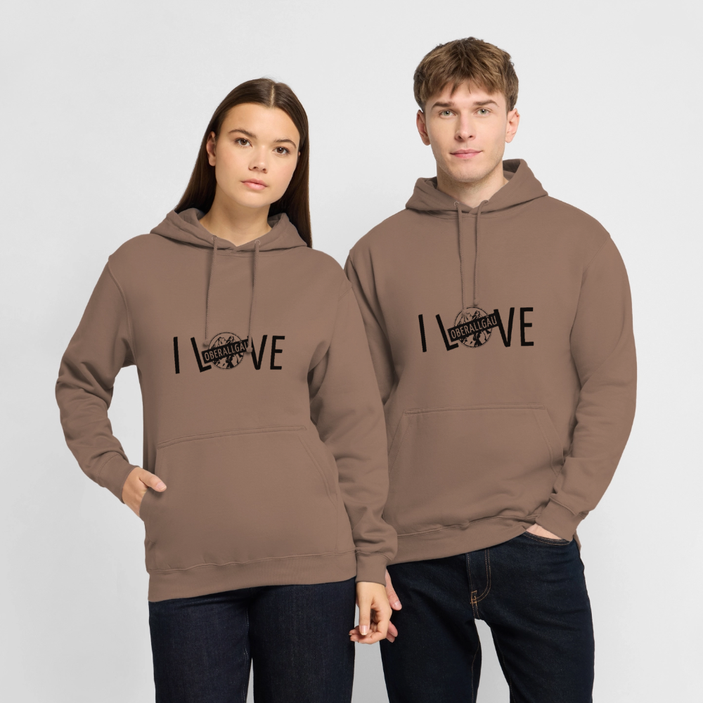 Unisex Hoodie | I LOVE - Mokka