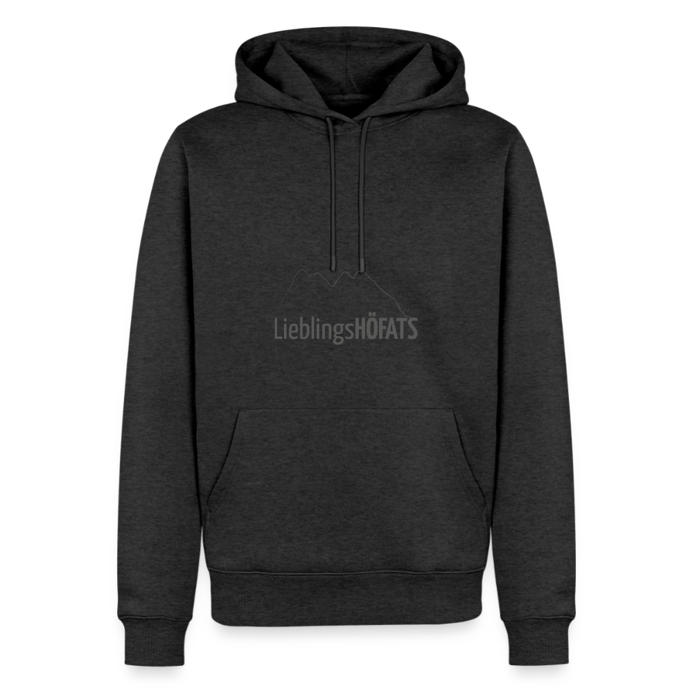Männer Premium Hoodie | LieblingsHÖFATS - Anthrazit meliert