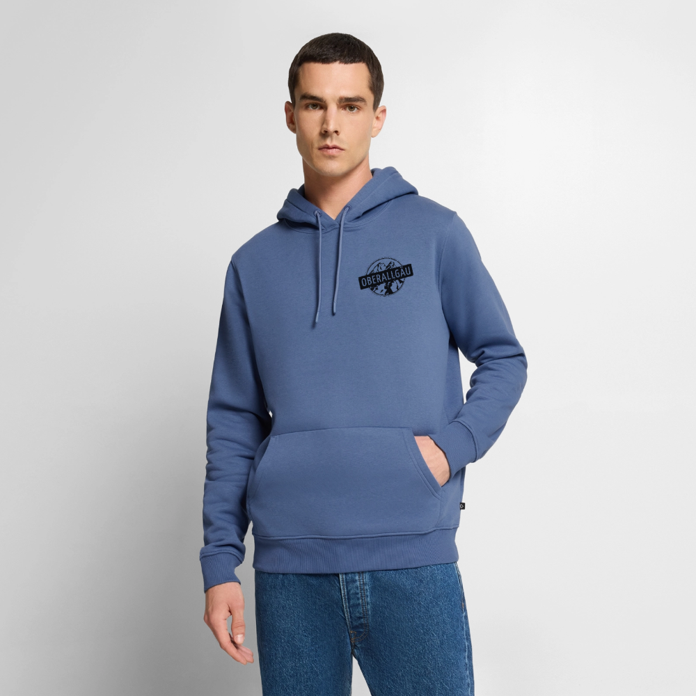 Männer Premium Hoodie | OBERALLGÄU - Taubenblau